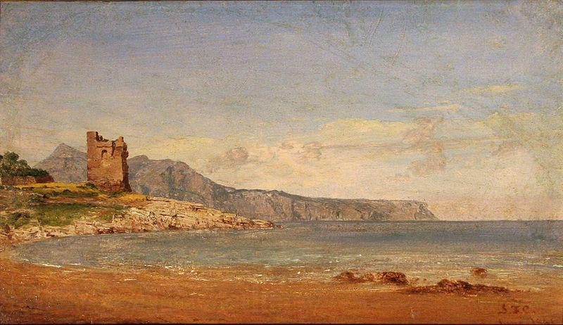 Jasper Francis Cropsey View of Capri Germany oil painting art